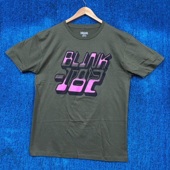 Blink-182 Self Titled Punk Rock Band Graphic T-Shirt Size Large - Picture 1 of 4